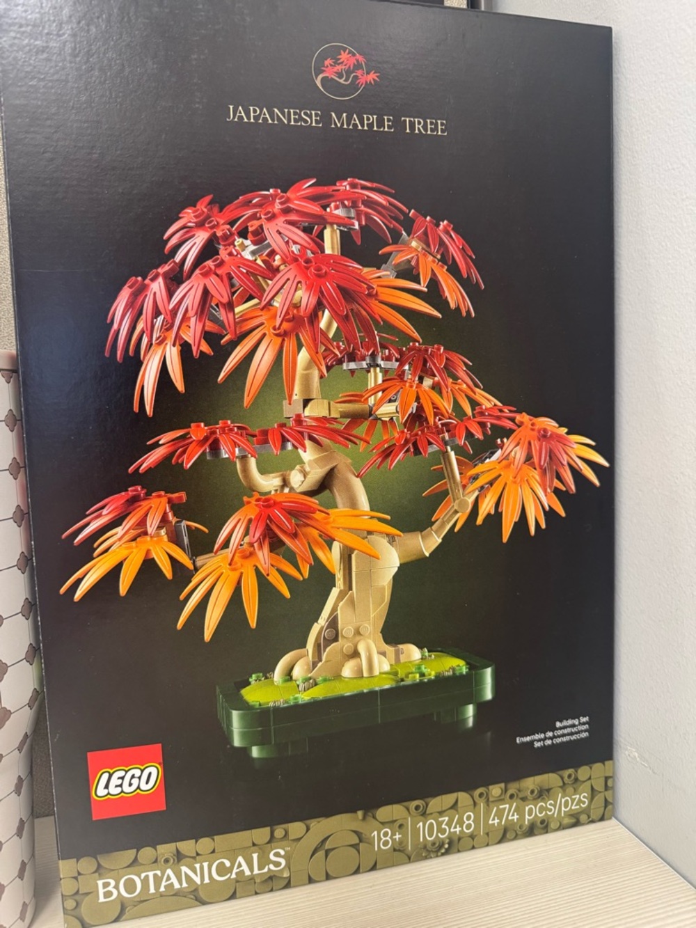 LEGO Japanese Maple Tree - Red, Orange, Tan, Green